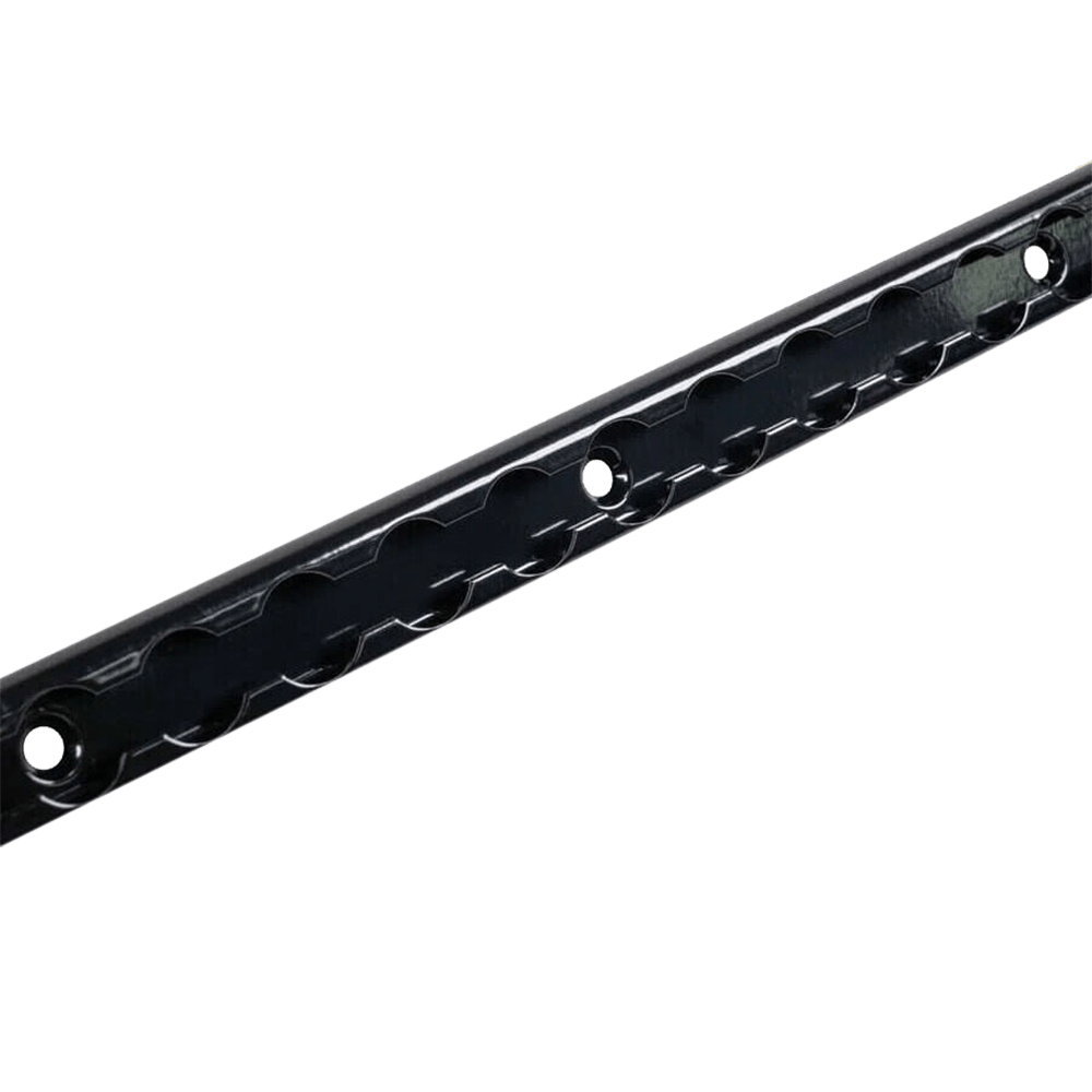 72' crna anodizirana aluminijska L-tračnica