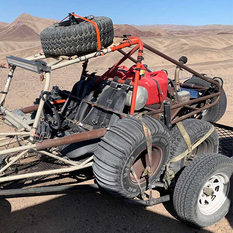 1'' X 8' kamuflažni željezni remen s čegrtaljkom s vinilom presvučenom S-kukom i držačem