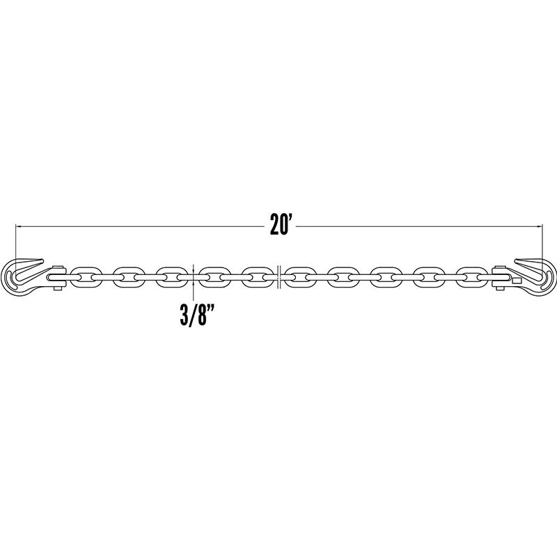 Transportni lanac 3/8' Grade 70