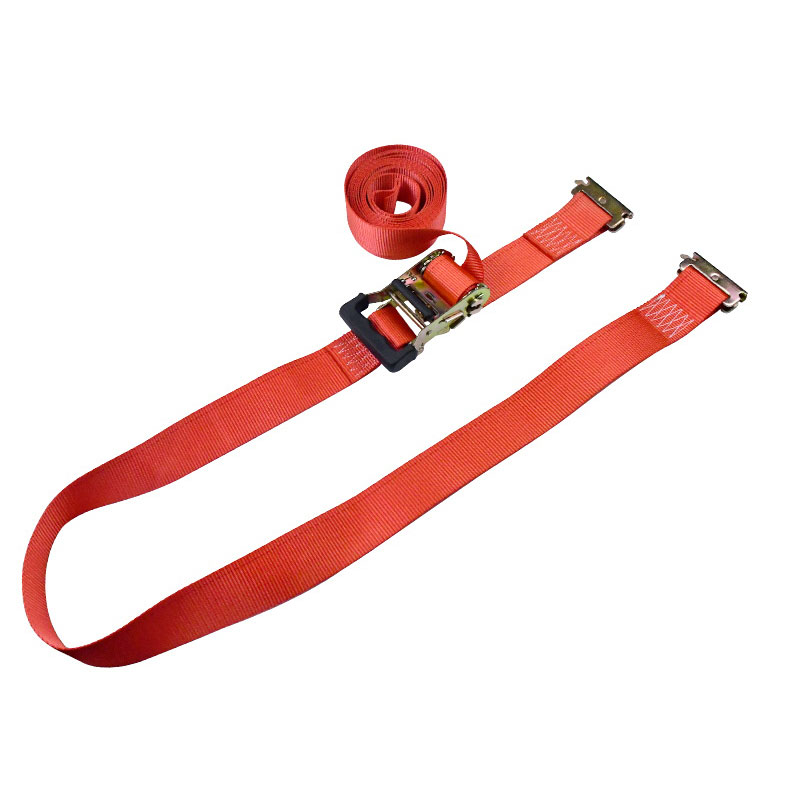 2'' X 12' crveni remen s čegrtaljkom za otisak prsta E-Track za vezivanje
