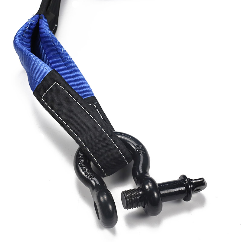 Remeni za vuču D Shackle Blue